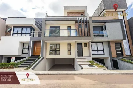 Casa de Condomínio com 4 Quartos à venda, 229m² no Pinheirinho, Curitiba