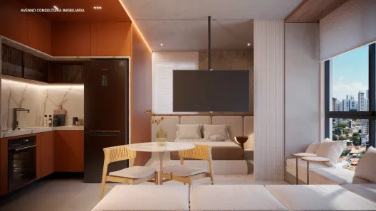 Apartamento com 1 Quarto à venda, 26m² no Madalena, Recife