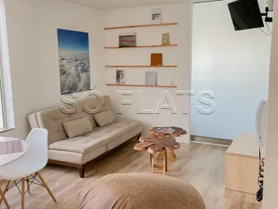 Apartamento com 1 Quarto para alugar, 37m² no Vila Nova Conceição, São Paulo