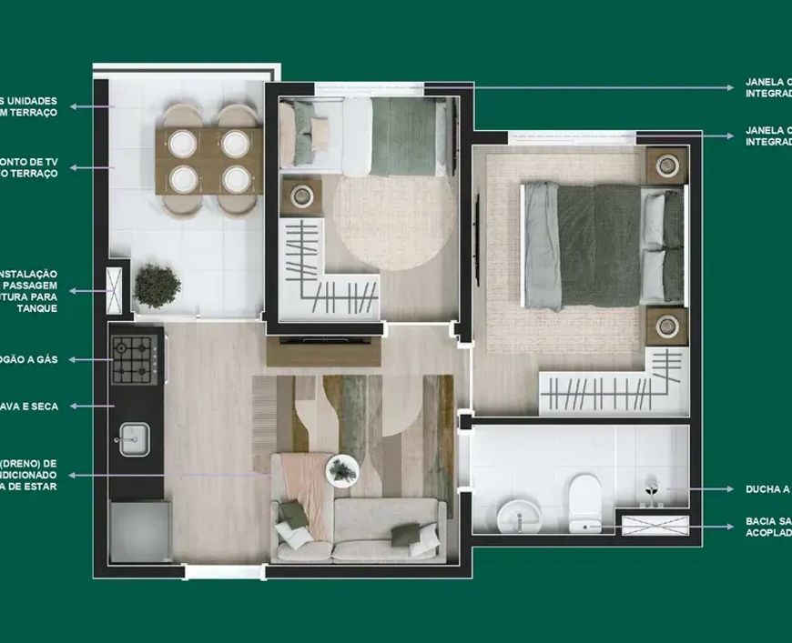 VINX JURUBATUBA HOME RESORT- FASE 1 no Jurubatuba, São Paulo