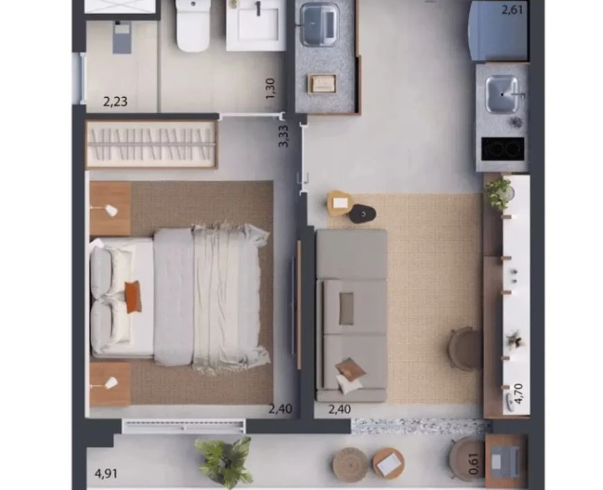 DREAM FIT VILA MARIANA - APARTAMENTOS no Vila Mariana, São Paulo