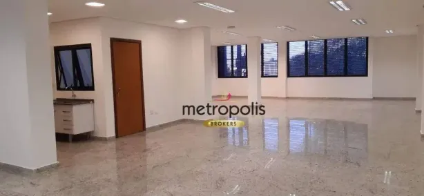 Sala Comercial para alugar, 153m² no Osvaldo Cruz, São Caetano do Sul