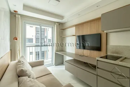 Apartamento com 1 Quarto para alugar, 42m² no Pinheiros, São Paulo