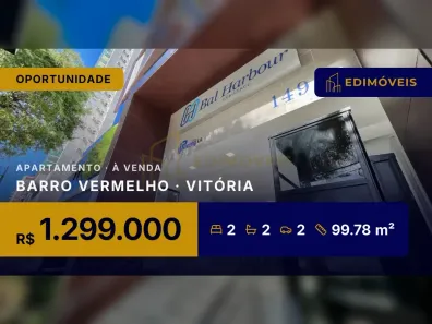 Apartamento com 2 Quartos à venda, 99m² no Barro Vermelho, Vitória