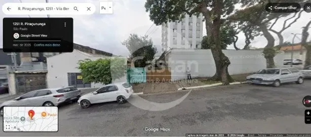 Lote/Terreno à venda, 145m² no Vila Bertioga, São Paulo