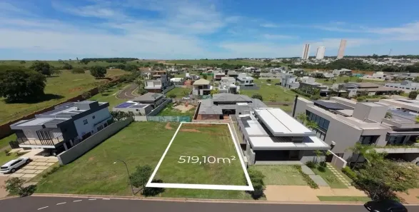 Lote/Terreno à venda, 519m² no Alphaville, Bauru
