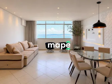 Apartamento com 3 Quartos para alugar, 150m² no Ponta da Praia, Santos