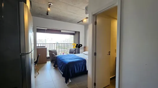 Apartamento com 1 Quarto para alugar, 27m² no Brooklin Paulista, São Paulo