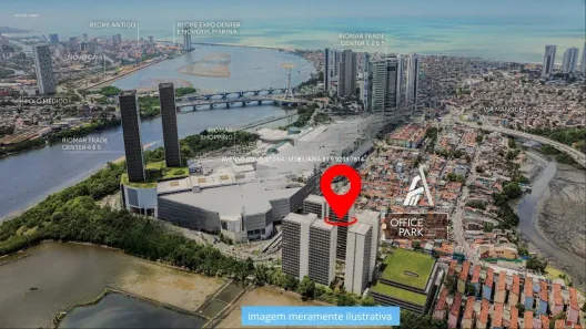 Sala Comercial à venda, 26m² no Pina, Recife