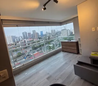 Apartamento com 1 Quarto para alugar, 45m² no Brooklin Paulista, São Paulo
