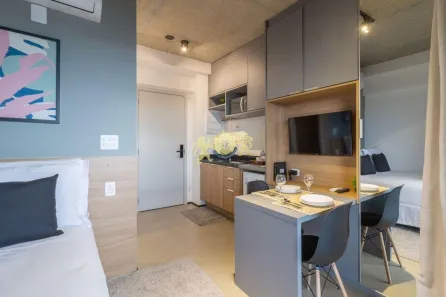 Flat com 1 Quarto à venda, 20m² no Jardim Paulista, São Paulo