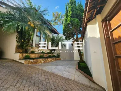 Sobrado com 4 Quartos para alugar, 495m² no Jardim, Santo André