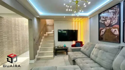 Sobrado com 3 Quartos à venda, 111m² no Vila Aquilino, Santo André