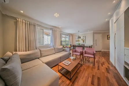Apartamento com 2 Quartos para alugar, 110m² no Vila Anglo Brasileira, São Paulo