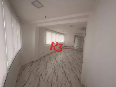Sala Comercial para alugar, 46m² no Ponta da Praia, Santos