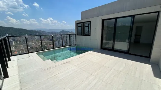 Cobertura com 3 Quartos à venda, 160m² no José Menino, Santos