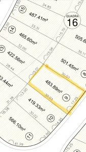 Lote/Terreno à venda, 483m² no Vila Nova, Itaitinga