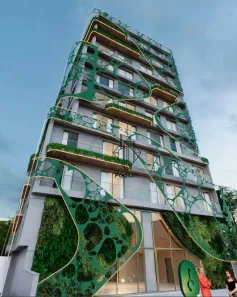 Flat com 1 Quarto à venda, 32m² no Cabo Branco, João Pessoa