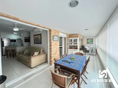 Apartamento com 3 Quartos para alugar, 105m² no Riviera, Bertioga