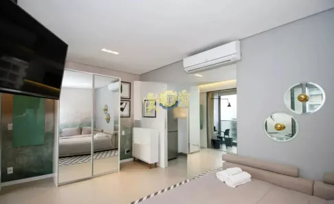 Flat com 1 Quarto à venda, 38m² no Pinheiros, São Paulo