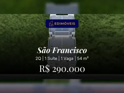 Apartamento com 2 Quartos à venda, 54m² no São Francisco, Serra