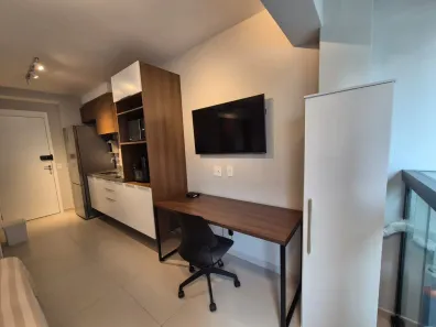 Apartamento com 1 Quarto para alugar, 24m² no Vila Cordeiro, São Paulo