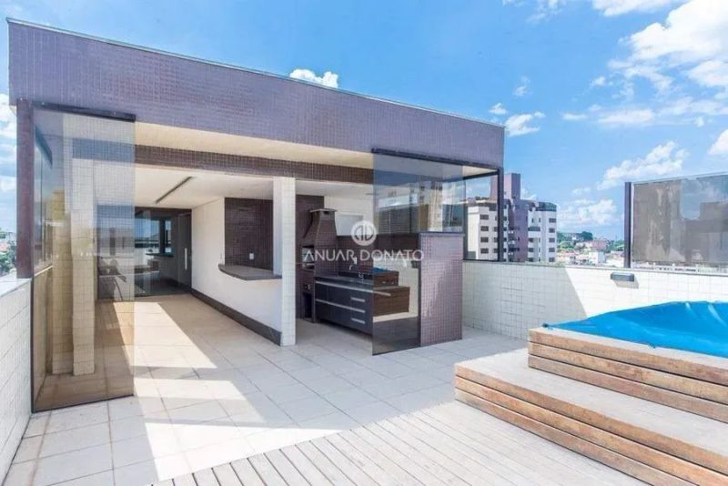 Cobertura com 4 quartos — São José, Belo Horizonte