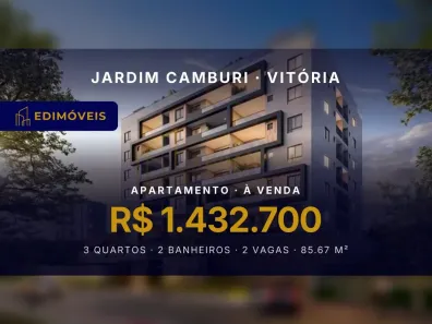Apartamento com 3 Quartos à venda, 85m² no Jardim Camburi, Vitória