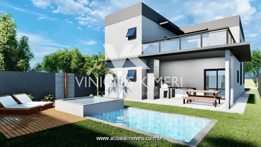 Casa de Condomínio com 4 Quartos à venda, 200m² no Rio Abaixo, Atibaia