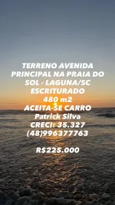 Lote/Terreno à venda, 480m² no , Laguna