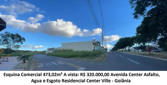Lote/Terreno à venda, 473m² no Residencial Center Ville, Goiânia