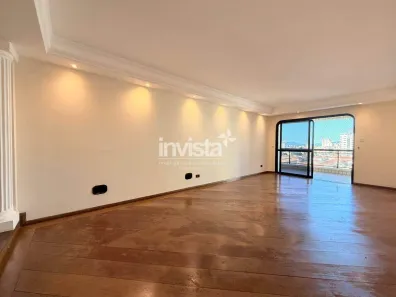 Apartamento com 3 Quartos à venda, 173m² no Gonzaga, Santos