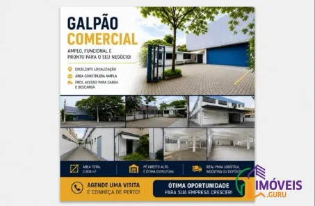 Galpão/Depósito/Armazém para venda ou aluguel, 2000m² no Lapa de Baixo, São Paulo