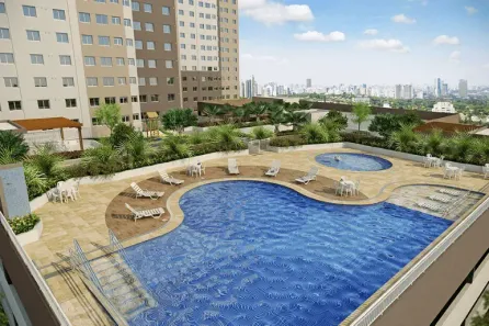 Apartamento com 2 Quartos à venda, 45m² no Piraporinha, Diadema