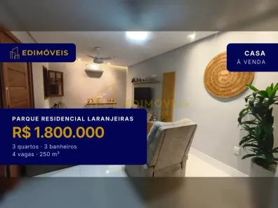 Casa com 3 Quartos à venda, 250m² no Parque Residencial Laranjeiras, Serra