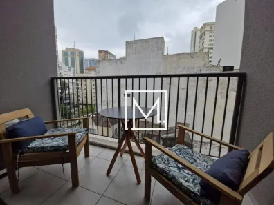 Apartamento com 1 Quarto para alugar, 24m² no Consolação, São Paulo