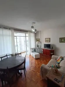 Apartamento com 2 Quartos para alugar, 85m² no Gonzaga, Santos