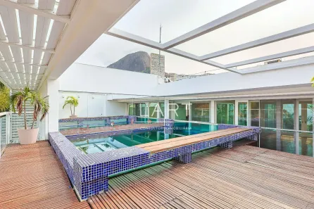 Casa de Condomínio com 3 Quartos para venda ou aluguel, 1100m² no Leblon, Rio de Janeiro