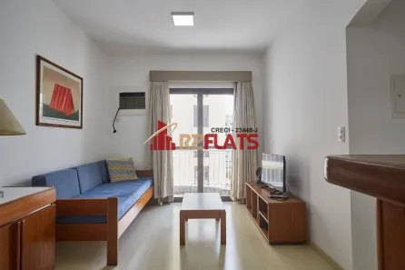 Flat com 1 Quarto para alugar, 45m² no Jardim Paulista, São Paulo