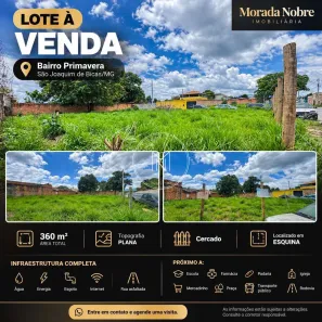 Lote/Terreno à venda, 360m² no Nazaré, São Joaquim de Bicas