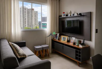 Apartamento com 2 Quartos à venda, 38m² no Santo Amaro, São Paulo