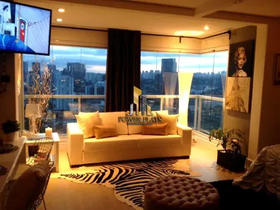 Flat com 1 Quarto para alugar, 45m² no Brooklin Paulista, São Paulo