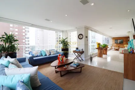 Apartamento com 3 Quartos para alugar, 380m² no Campo Belo, São Paulo