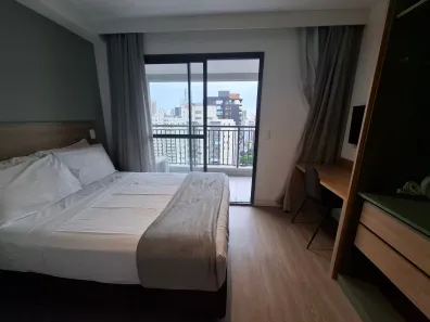 Kitnet com 1 Quarto à venda, 27m² no Cidade Monções, São Paulo