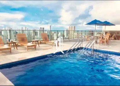 Apartamento com 1 Quarto à venda, 42m² no Boa Viagem, Recife