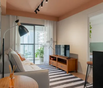 Apartamento com 1 Quarto para alugar, 33m² no Jardim Esplanada, São José dos Campos