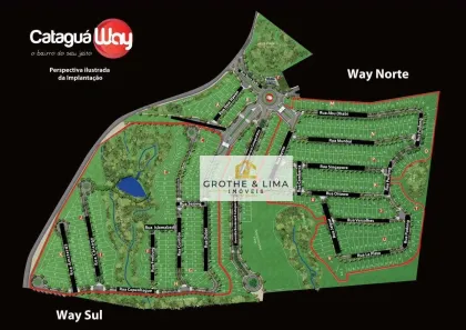 Lote/Terreno à venda, 275m² no Condominio Cataguá Way, Taubaté