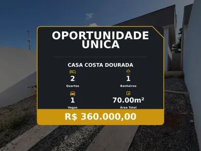 Casa com 2 Quartos à venda, 70m² no Costa Dourada, Serra