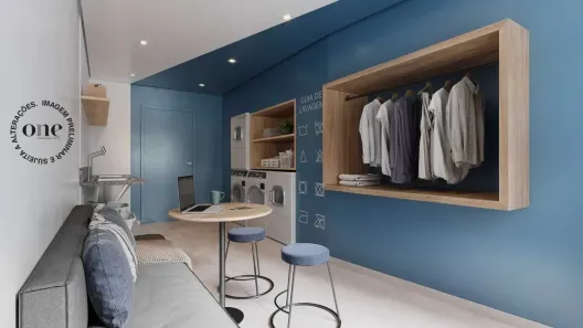 Apartamento com 1 Quarto à venda, 27m² no Santo Amaro, São Paulo