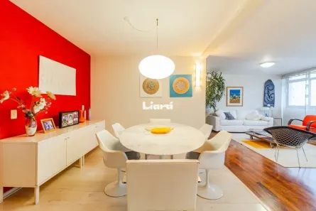 Apartamento com 3 Quartos para alugar, 190m² no Cerqueira César, São Paulo